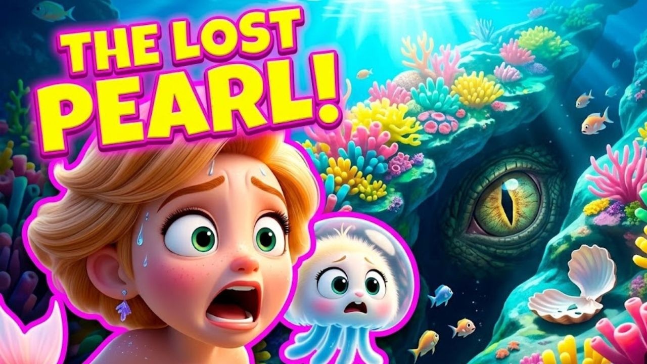 The Mermaid and the Lost Pearl 🌊 | Kya Coralia Samandar Ko Bacha Payegi? | #hindifairytales