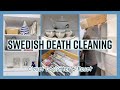 Swedish death cleaning  closet declutter  reset