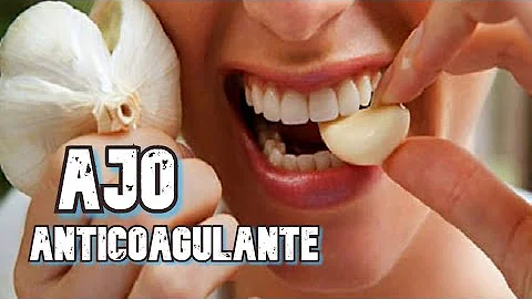 ¿Es el ajo un anticoagulante?