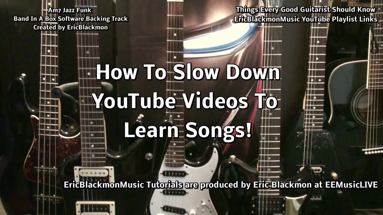 THINGS Every Good Guitarist Should Know YouTube PLAYLIST ...