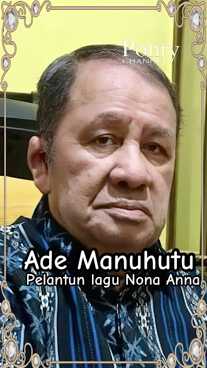 Ade Manuhutu pendeta dan penyanyi Era 1970an