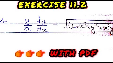 SOLUTION OF BS GREWAL HIGHER ENGINEERING MATHEMATICS||Exercise 11.2 Que no 4 || With Concept or PDF