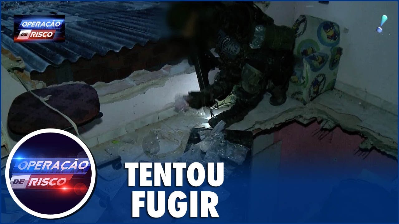 COE prende traficante e mostra local usado para vender drogas em SP