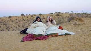 I slept in the INDIAN DESERT