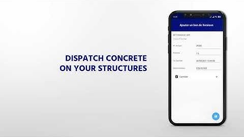 Discover Concrete Dispatch, a concrete management solution !