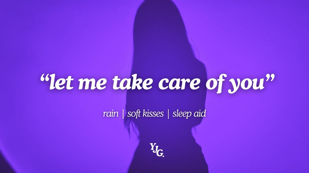 Sweet Girlfriend Comes Home to Find You Asleep [taking care of you] [rain] [sleep Aid] [ASMR]
