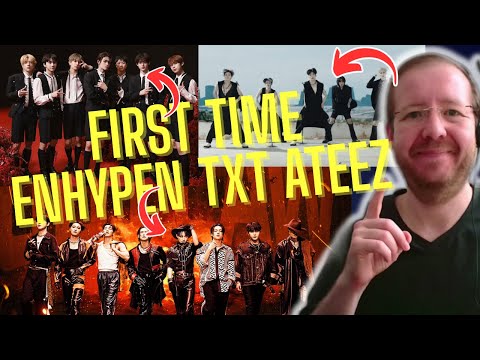 German Metal Fan first time listening to K-POP boybands: Ateez, Enhypen, TXT (REACTION)