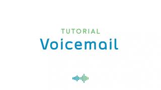 Polycom 350 - How To Record a Voicemail Greeting - Qbits Tutorial