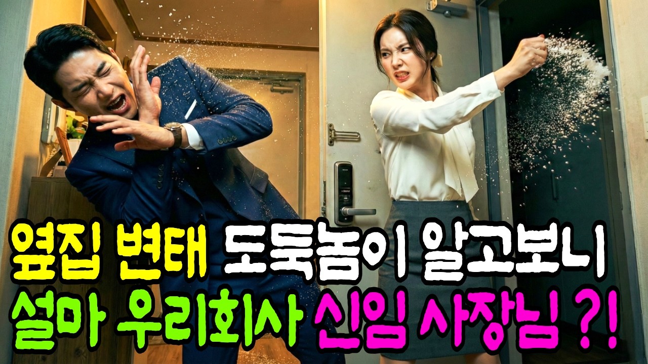 옆집 변태 도둑놈이 알고보니 설마... 우리회사 신임 사장님?!  15년 만에 만난 그녀의 기막힌 정체!!ㅣ감동사연ㅣ반전사연ㅣ시니어사연ㅣ사연라디오ㅣ오디오북 ㅣ사연인생