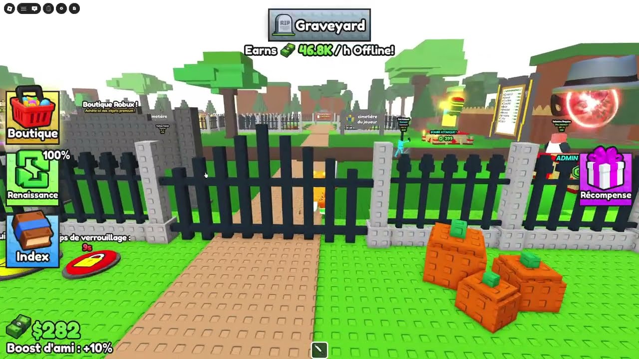 Je TROUVE un CIMETIERE un BRAINROTS sur Roblox !