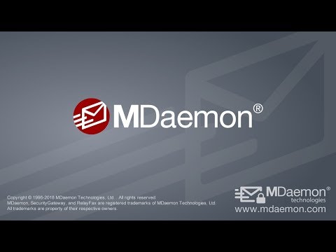 MDaemon Webmail - Version 18.5 Overview