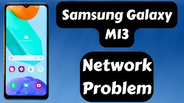 Samsung Galaxy M13 Network Problem |  Mobile Data Not working (SM-M135F)