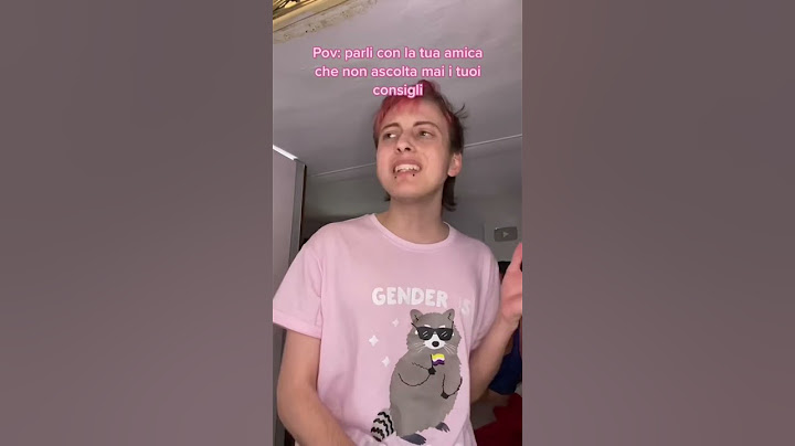 Pov: Parli con l’amica che non ascolta mai i tuoi consigli