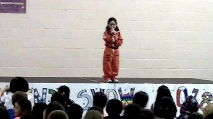Rachel Weiser in Tarkington talent show as Kinderg...