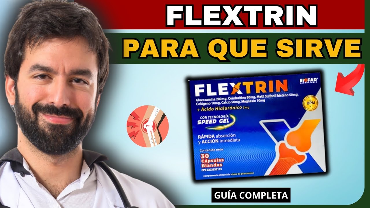 FLEXTRIN: ¿Para que sirve? MEJORA la SALUD de tus ARTICULACIONES | MÁS!!