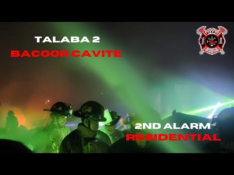 2nd Alarm Residential Fire at Talaba Dos Bacoor Cavite | Baseco Fire ...