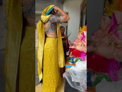 Ganesh Chaturthi Celebration Ganeshchaturthi Ganeshutsav Ganeshfestival Subscribe Like 