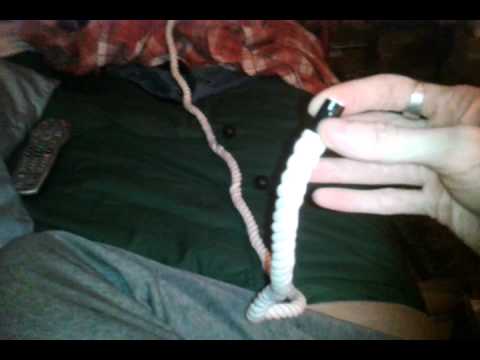Smoldering Salute rope to automatically set of your salutes - YouTube