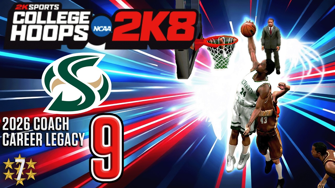 2026 Coach Career Legacy | College Basketball 2K8 | Livestream 9