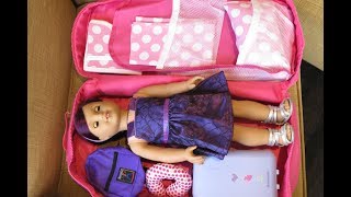 How To Travel With Your American Girl Doll ~ Overnight Stay