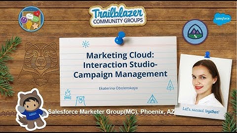 Salesforce Marketing Cloud Interaction Studio - Campaign Management