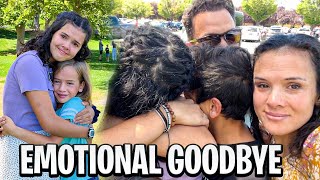 Saying Goodbye to our DAUGHTER For 18 Months... *emotional*