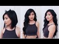 CLIP IN EXTENSIONS ON SHORT BLUNT HAIR// Irresistible Me Try-On