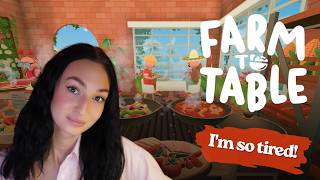 turns out running a restaurant is exhausting 🍅 Farm to Table 🌿 pt.2 | no commentary screenshot 1