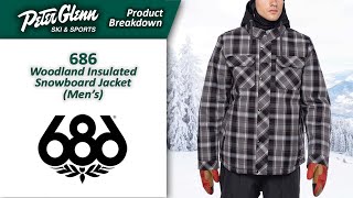 686 Woodland Insulated Snowboard Jacket (Men's) | W22/23 Product Breakdown