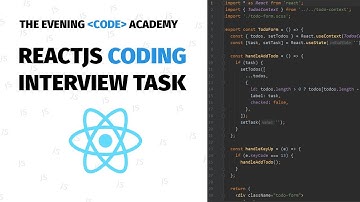 ReactJS Coding Interview Task