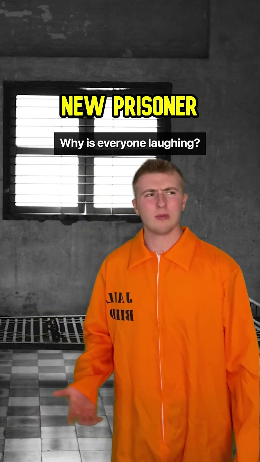 New Prisoner Tells A Joke #Shorts