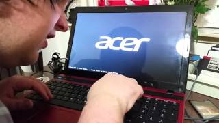 Factory Resetting an Acer Aspire 5742 Laptop