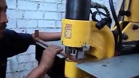 Máy gia công thanh cái , 3 in 1 Busbar Fabricators HHM-150H