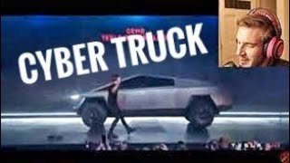 Pewdiepie Reaction On Elon Musk Cyber Truck And Ali Baba Ceo
