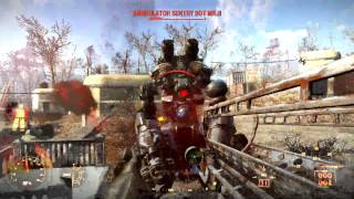 Fallout 4 - How to kill a Sentry Bot