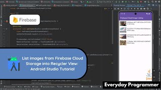 How to Get List of Images from Firebase Cloud Storage in Android Studio Using Java