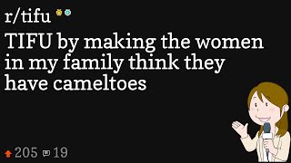 TIFU by making the women in my family think they have cameltoes