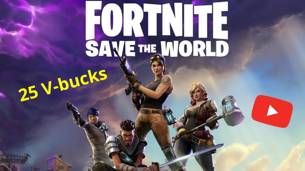 25 V-bucks - Save the World + daily challenge (03.11.2022)