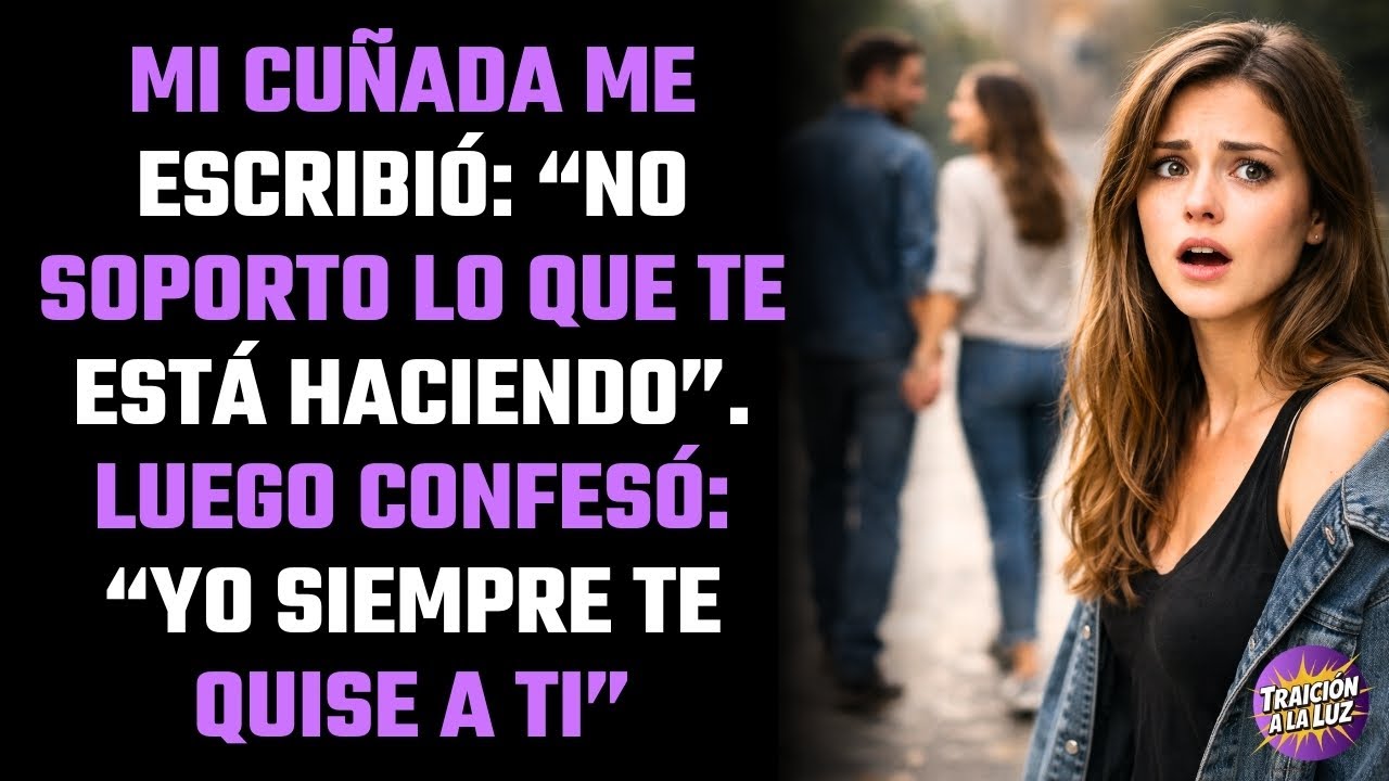 MI CUÑADA me escribió: 