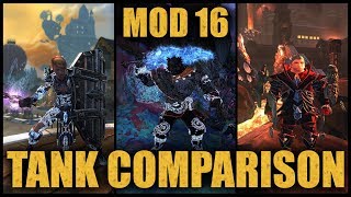 🛡️ Neverwinter Mod 16 Tank Comparison