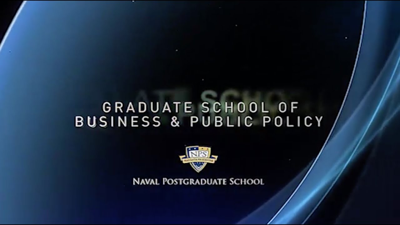 Graduate School of Business & Public Policy COMM(EDU)ERCIAL
