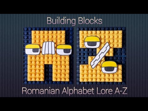 Romanian Alphabet Lore A Z But All Letters Are Yellow 