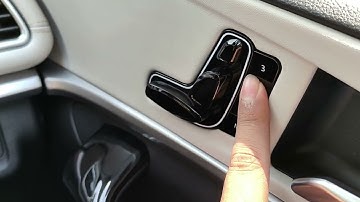Mahindra XUV700 Driver Seat Electric Adjustment | Powered Seat | Tata Safari | Memory Seat  | AX7L
