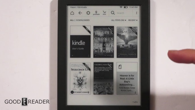 Kindle Review 2016 White Kindle (8th Gen) 