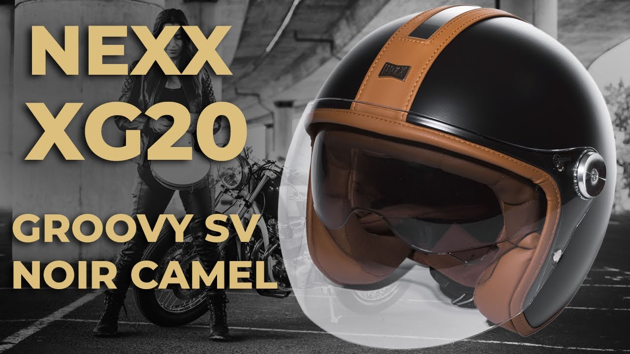 Casque Nexx XG 20 Groovy SV black, homologation ECE 22 06