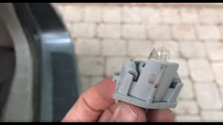 odyssey bulb license plate honda change