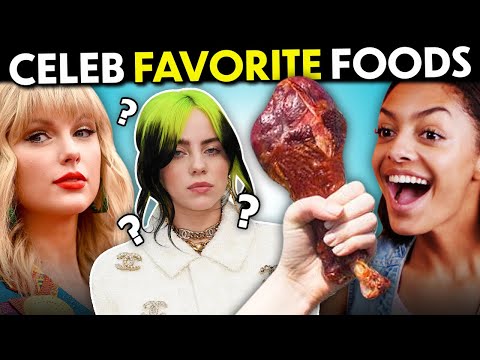 Trying Celebrity's Favorite Holiday Food (Taylor Swift, Mr Beast, Lil Nas X)