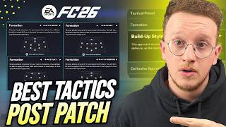 post Patch Top 5 Best Tactics U0026 Formations In Fc 26