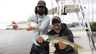 5 Tips For Catching An Inshore Slam In Bad Weather