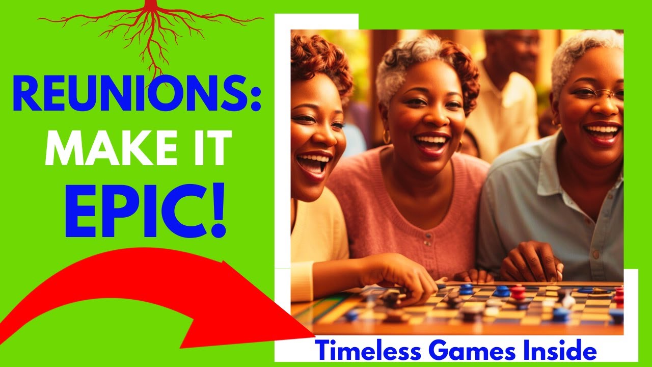 Never Boring Reunion Games for Grown Ups and Seniors! YouTube